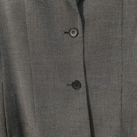 Kate Hill Short Blazer Fully Lined Women Color Grey Size 12p - Picture 4 of 8